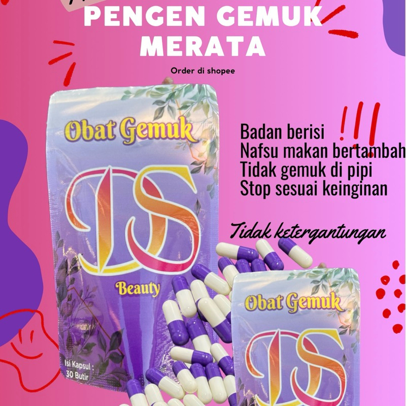 

JAMU GEMUK DS 100% ORIGINAL 5-10kg Naik