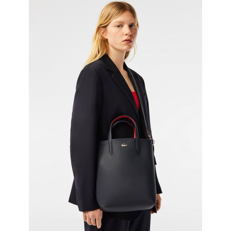 Tas Tote Wanita Lacoste Anna Reversible Canvas