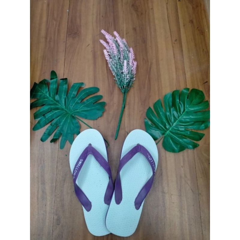 Sandal jepit swallow Ukuran 10 Warna Ungu