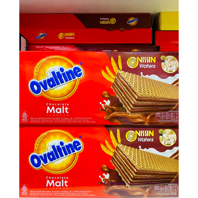 

OVALTINE COKELAT MALT NISSIN WAFER