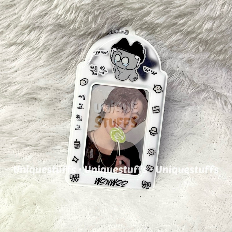 READY Seventeen Wonwoo Cahol Photocard Holder Poca Holder PC Holder
