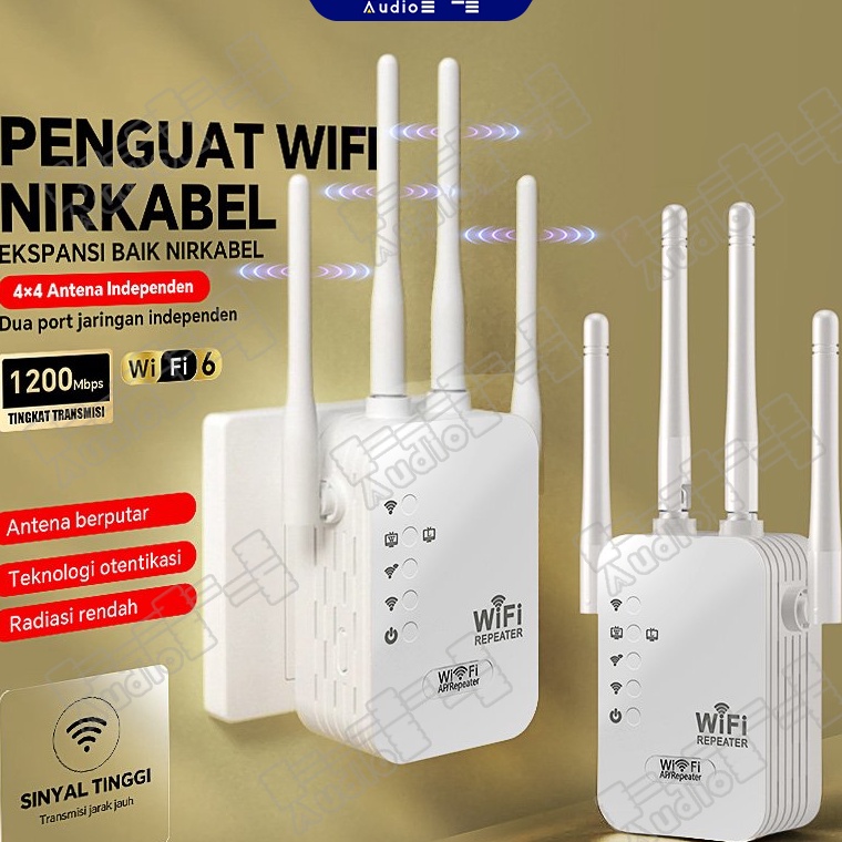 KODE C3N8 WiFi Repeater  Penguat WiFi Jarak Jauh  WiFi Extender Jarak 5 meter  WiFi Repeater3 mbps J
