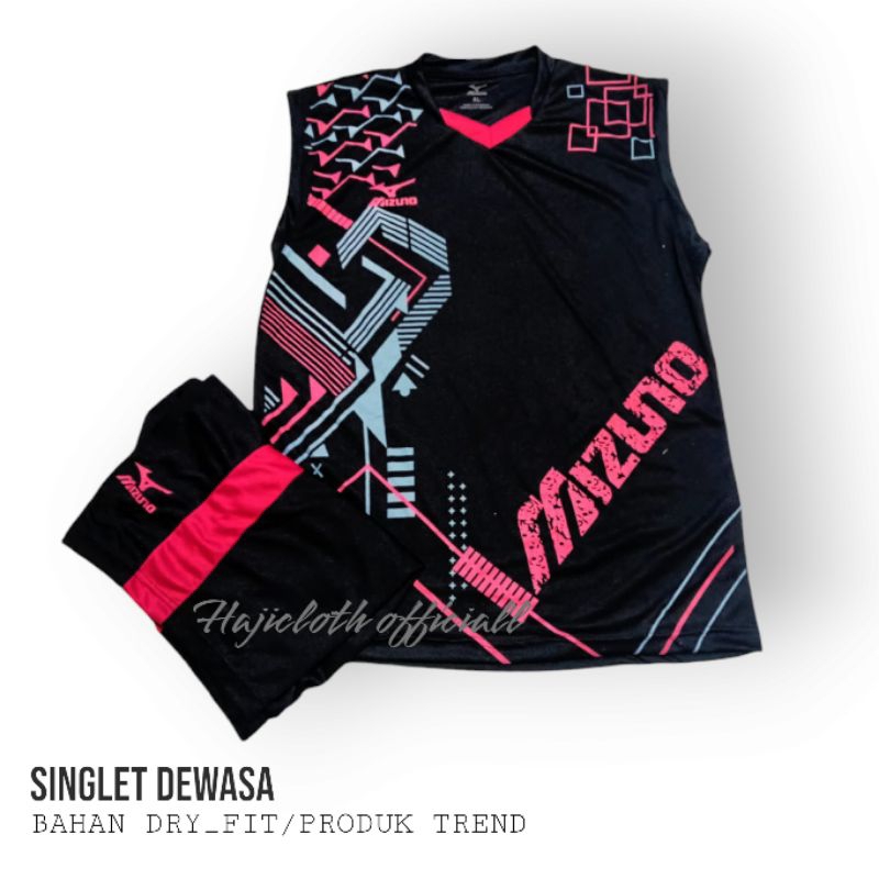 Baju Volly Singlet Baju bola/futsal Singlet Kaos Olahraga Baju Badminton  dewasa pria dan wanita.