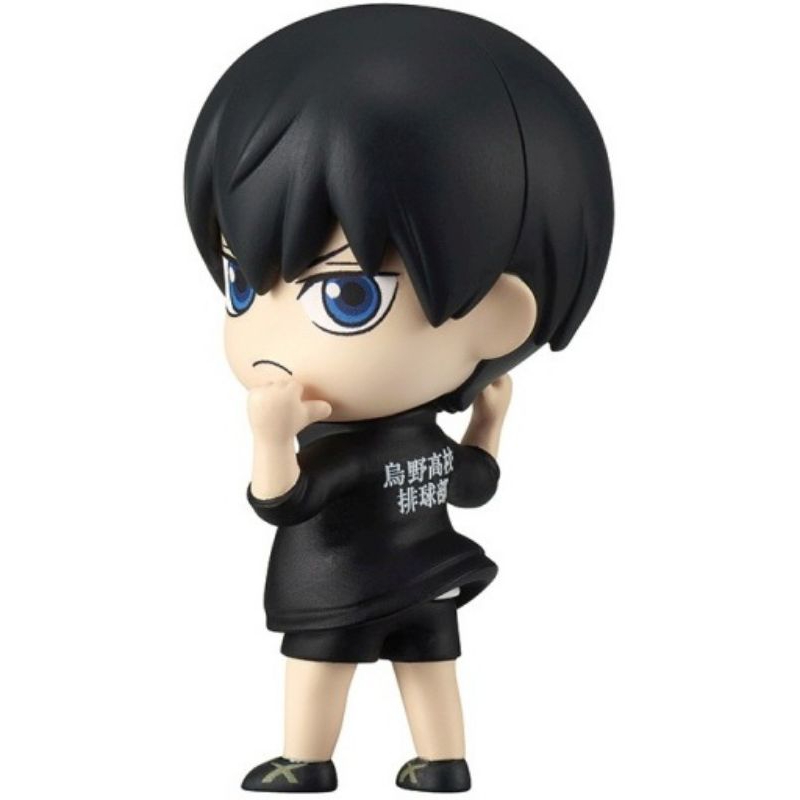 Action Figur Anime Haikyuu Official - Gachapon Haikyuu Kocchimuite Fig Takara Tomy - Hinata Kageyama