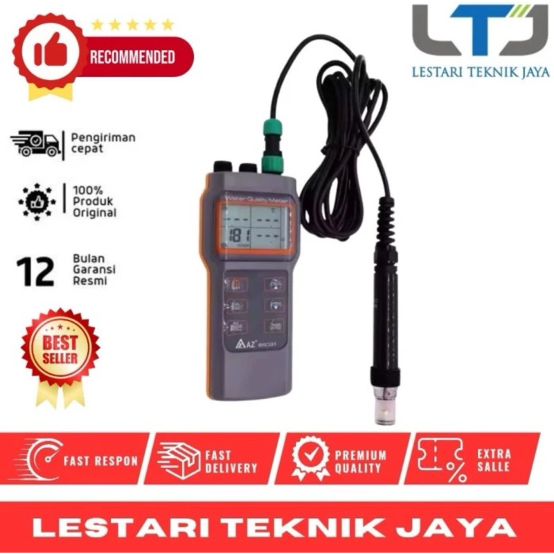 Az86031 water salinity quality DO diasolved meter AZ-86031