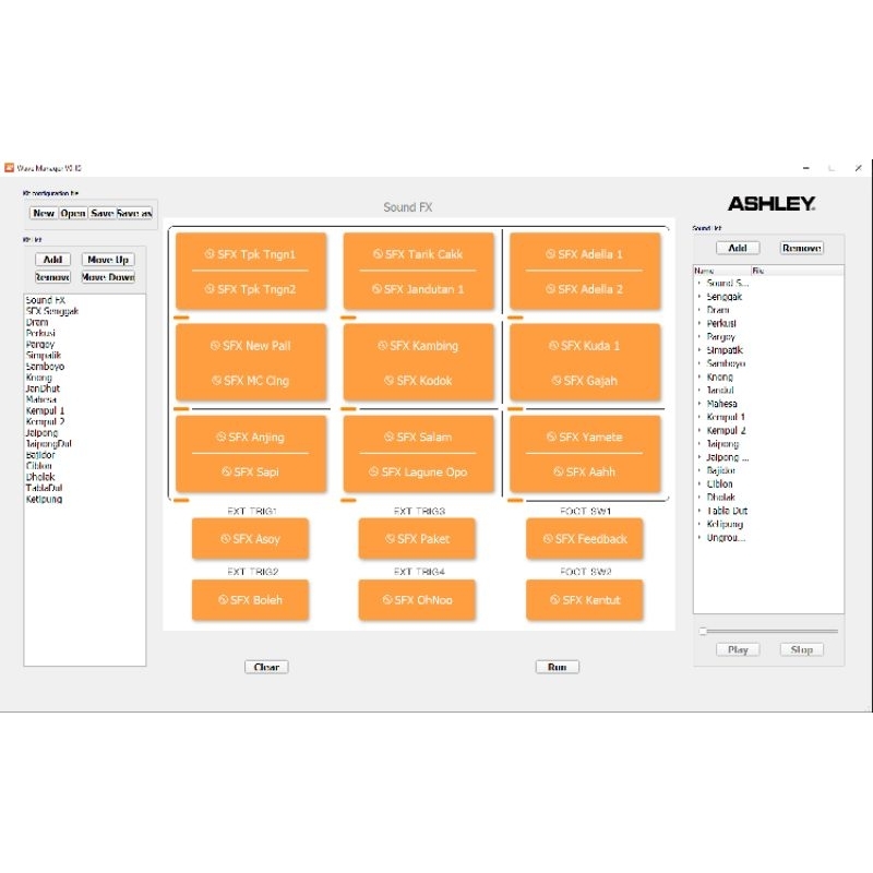 SET SAMPLING ASHLEY DME705
