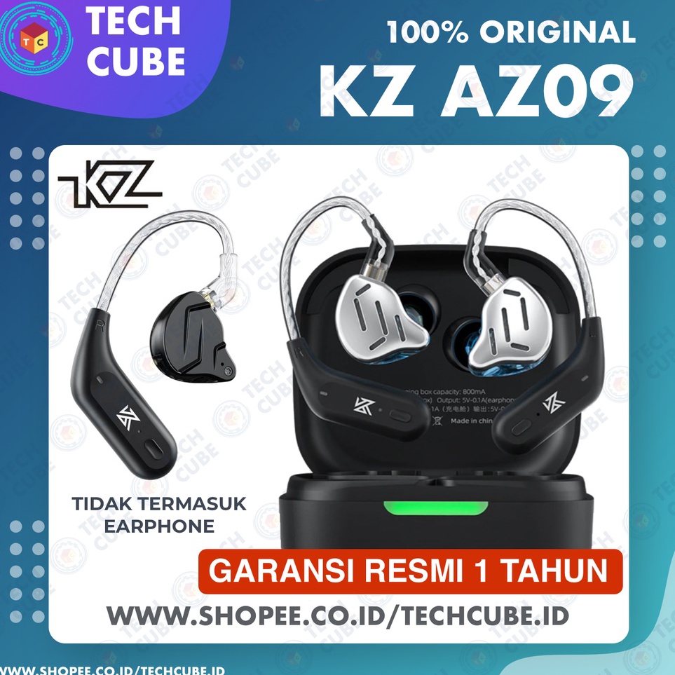 KODE S8U2 KZ AZ9 TWS HD Upgrade Type B dan C Bluetooth Earphone ZSN PRO ZST DQ6