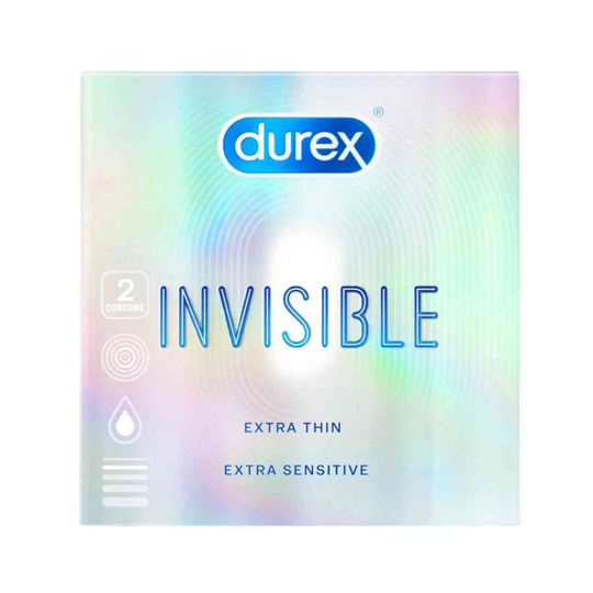 KONDOM DUREX INVISIBLE EXTRA THIN ISI 2