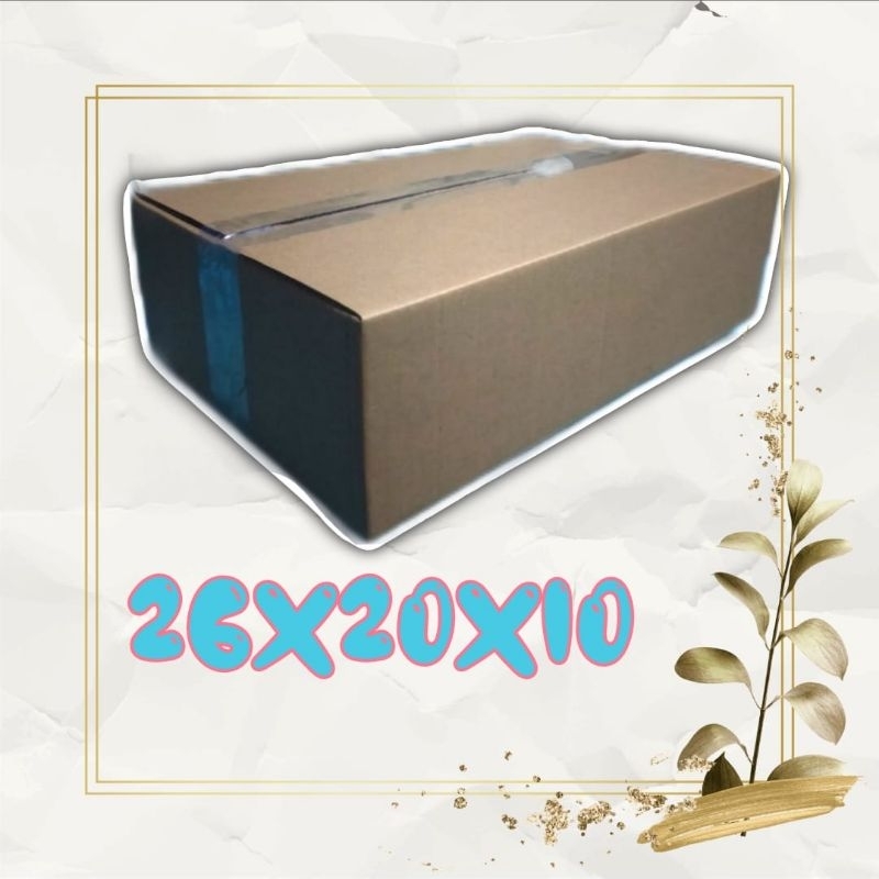 

kardus packing UK 26x20x10 kardus besar kardus polos