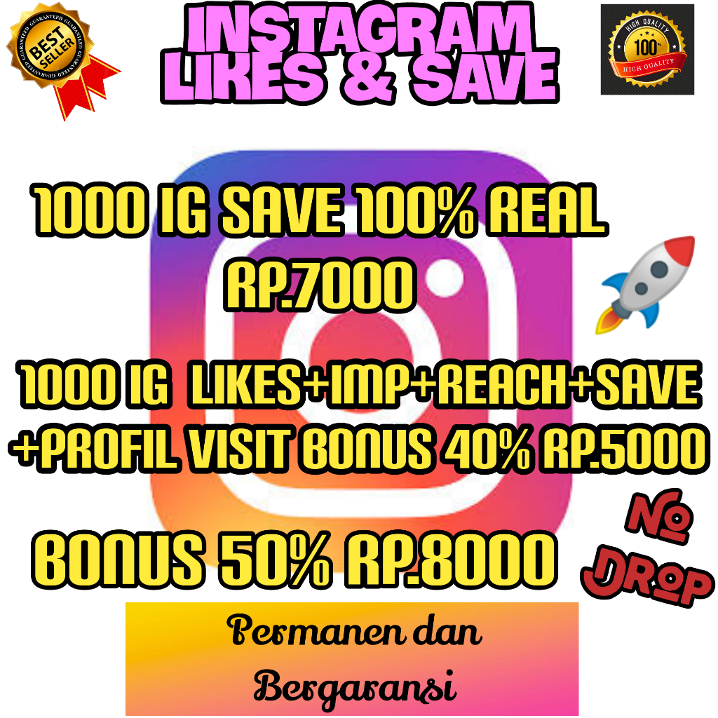 Instagram Save & Likes