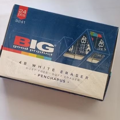 

Penghapus 4B BIG WHITE 9241/24 Pcs