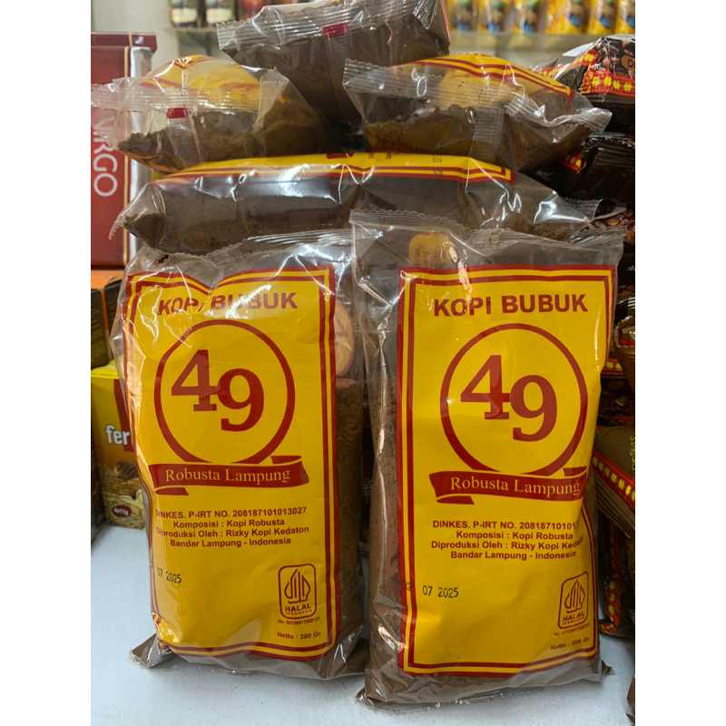 

KOPI BUBUK 49 ROBUSTA LAMPUNG-KOPI ENAK-KOPI-SEMBAKO MURAH-KOPI NIKMAT