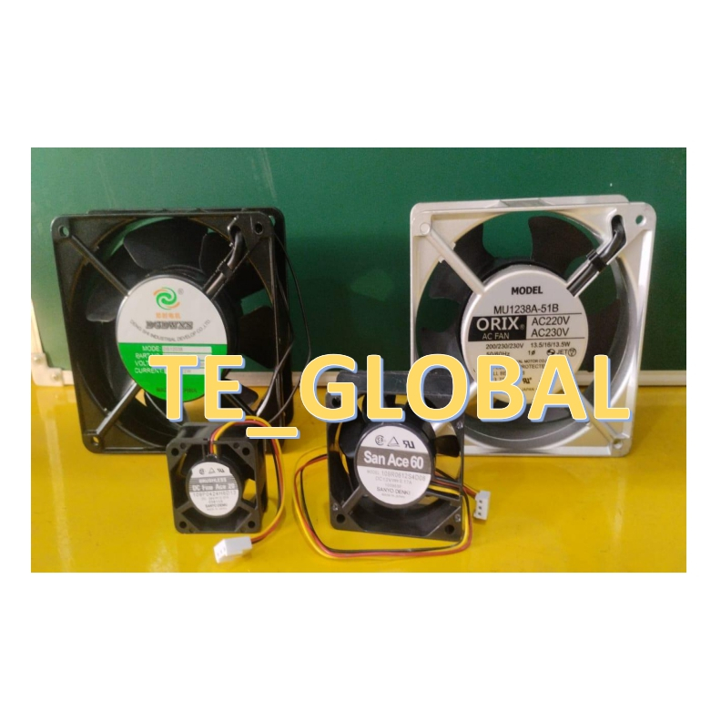 FAN KIPAS COOLER | 12V 24V 220V | 12X12CM 4X4CM 6X6CM
