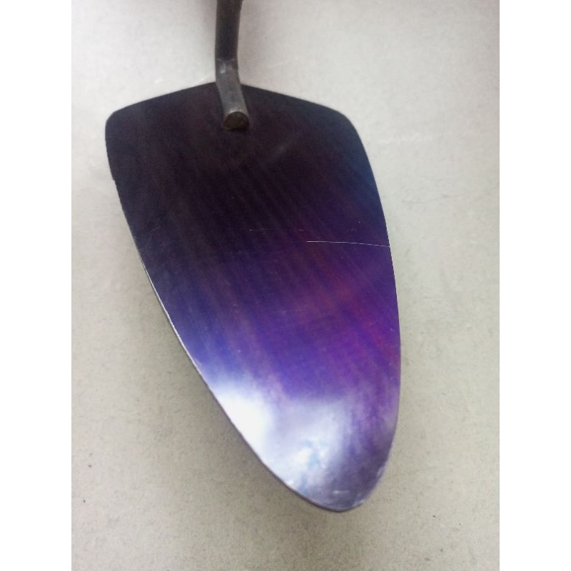 Sendok Cetok 18 cm Baja Karbon Galur Asli Original