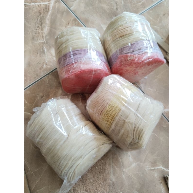 

Kulit Dimsum Putih dan Warna isi 130biji