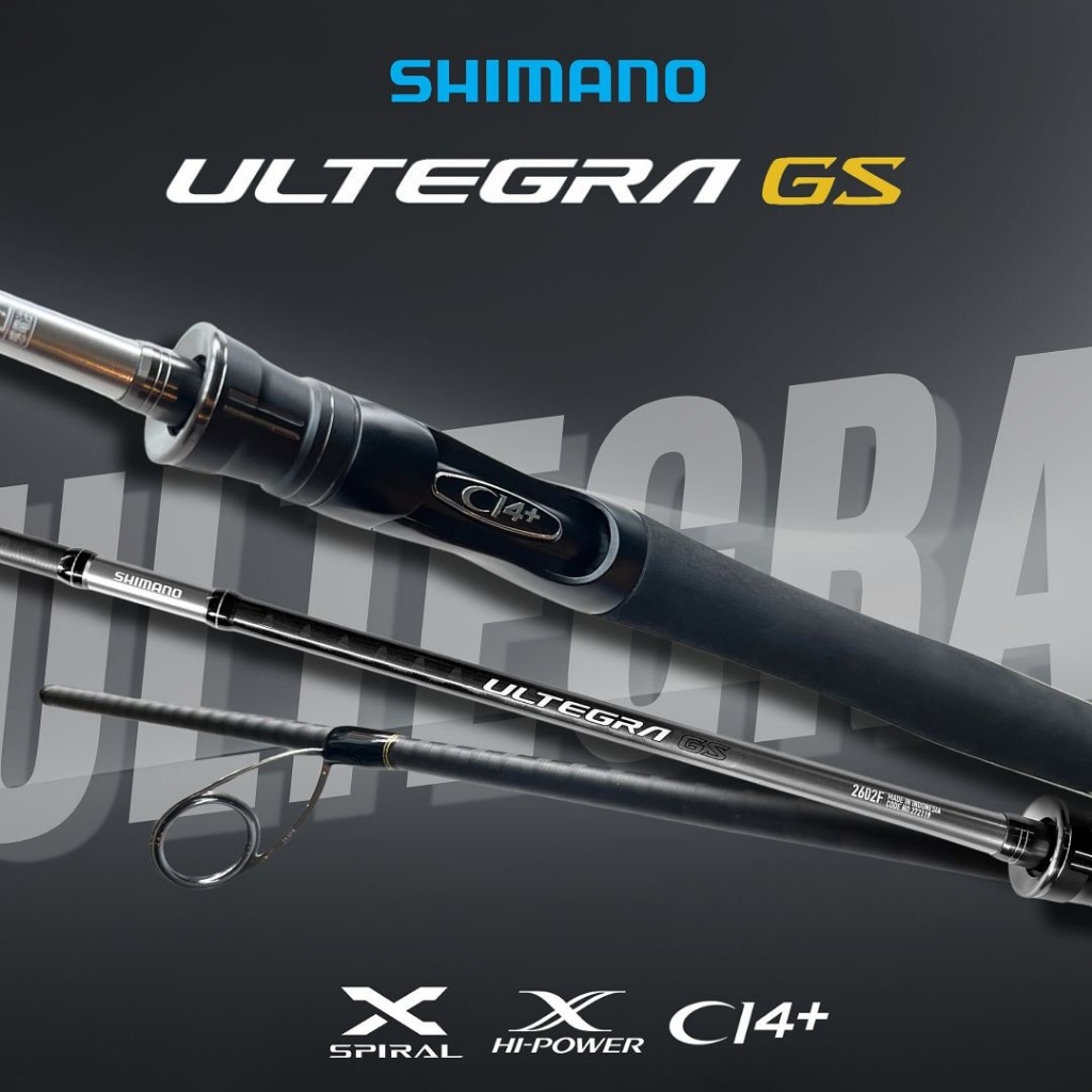 [NEW] Joran SHIMANO ULTEGRA GS [24] | Fuji SiC & Cl4+ | Kolam Galatama Series Resmi