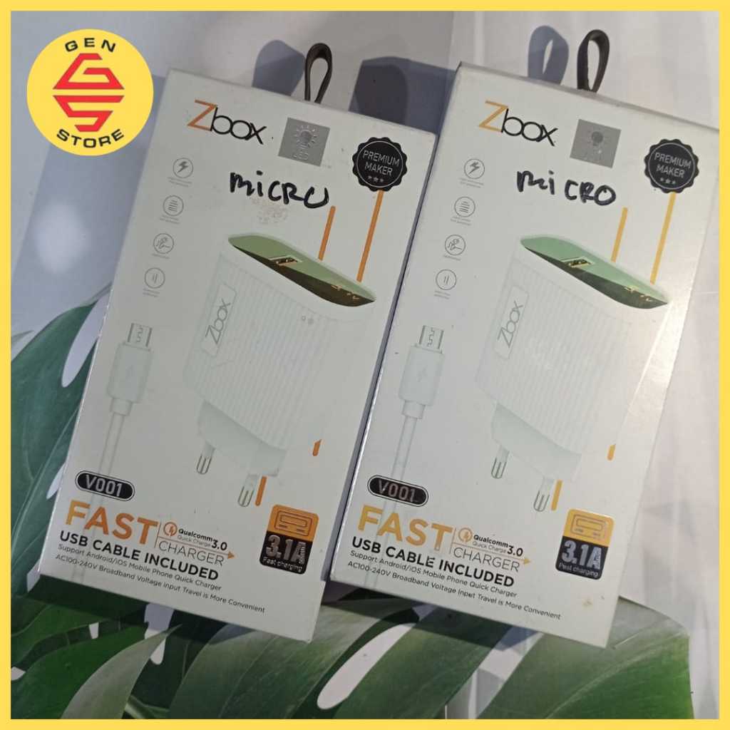 TRAVEL CHARGER ZBOX V001 MICRO ORIGINAL | GEN STORE