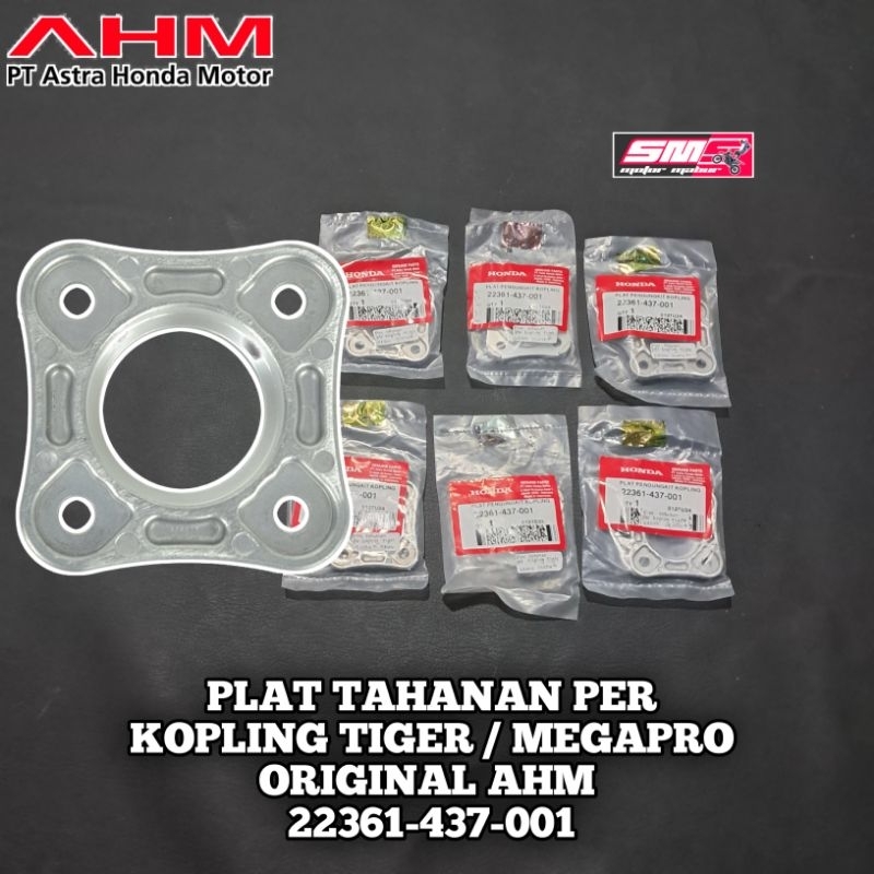 PLAT TAHANAN PER KOPLING crf TIGER , MEGAPRO mono verza ORIGINAL AHM 22361-437-001