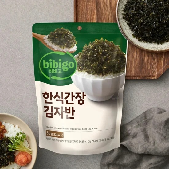 

Bibigo Roasted Seaweed Flakes / Rumput Laut Korea