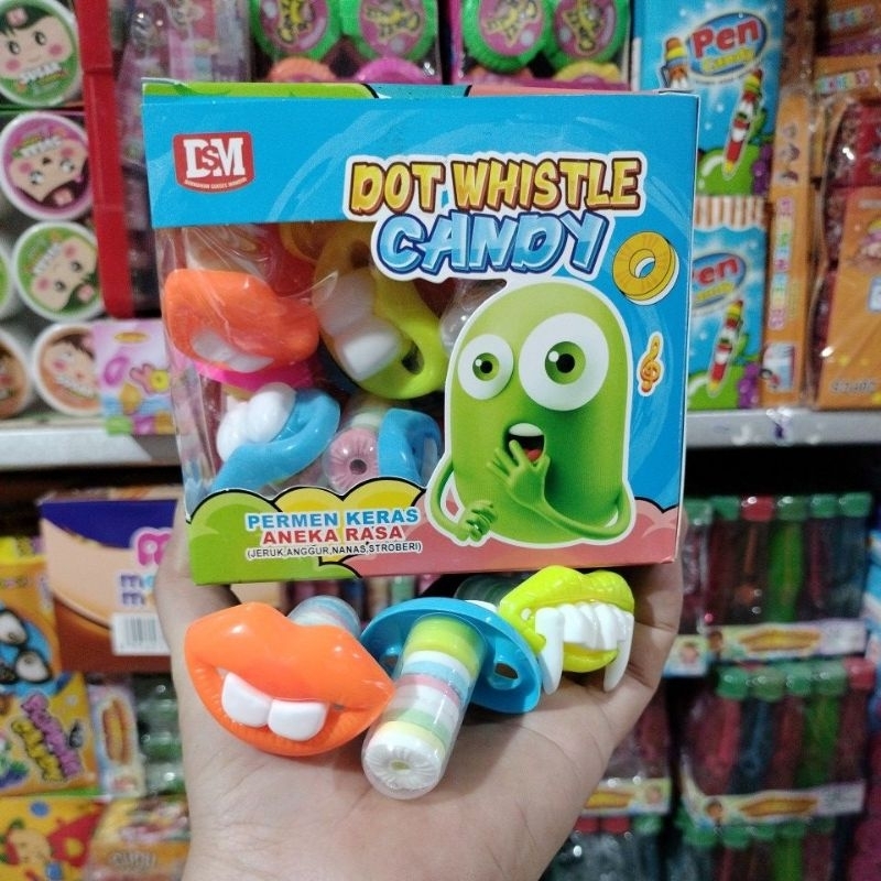 

PERMEN DOT WHISTLE CANDY 1 box 30 pcs