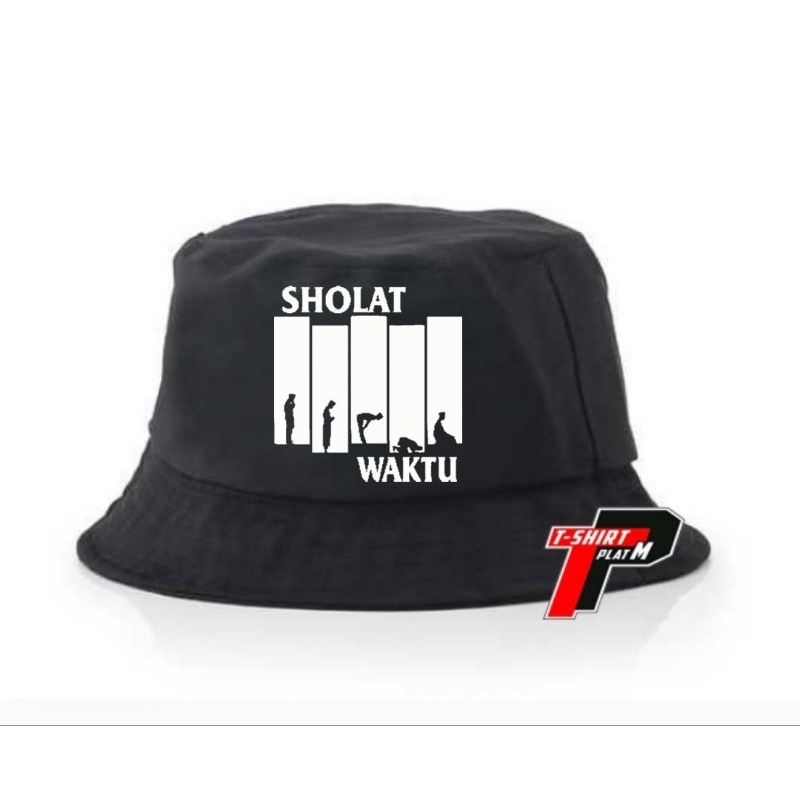 Topi Sholat Lima Waktu Bucket
