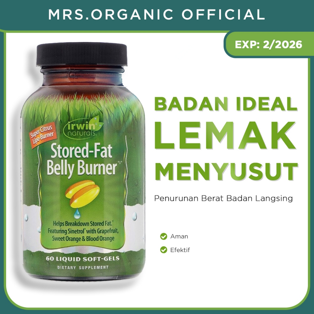 IRWIN NATURALS Stored Fat Belly Burner