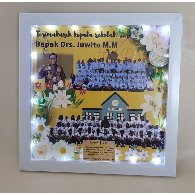 kado hari guru, bingkai kenangan hari guru