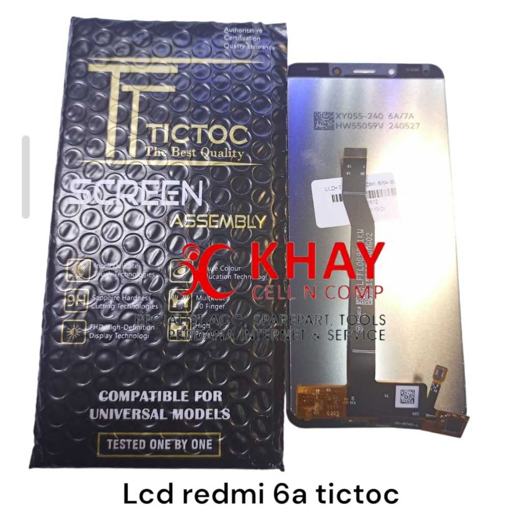 LCD TOUCHSCREEN XIAOMI REDMI 6 REDMI 6A LCD TS REDMI 6 6A TICTOC