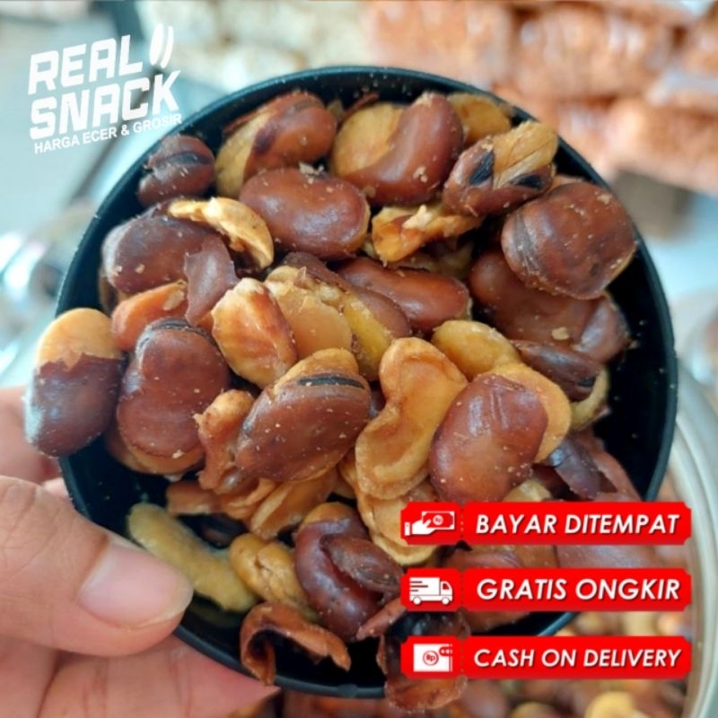 

KACANG KULIT KORO ASIN GURIH 1KG KACANG KORO JAIPONG PREMIUM