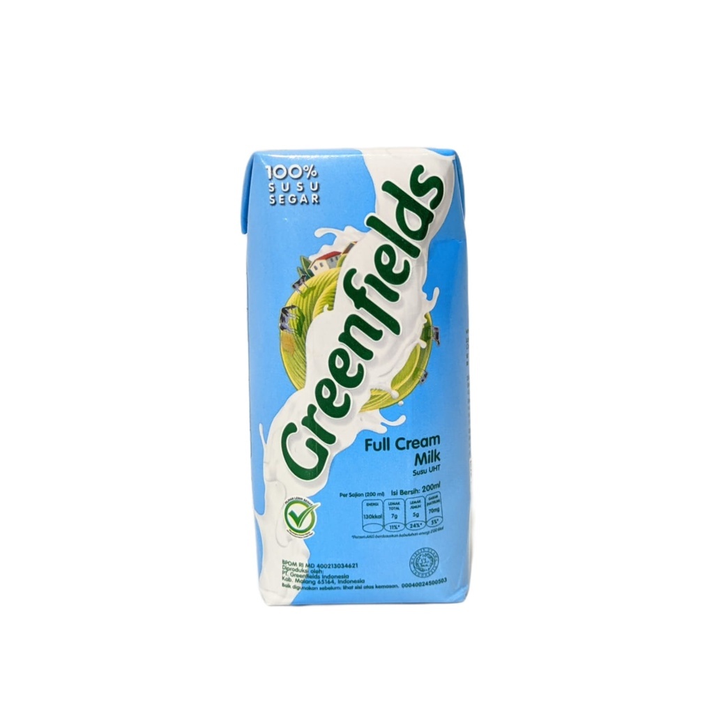 

Susu GreenFields UHT Fresh Milk 200 ML Full Cream