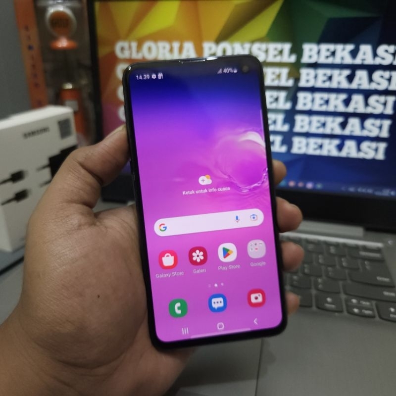 SAMSUNG GALAXY S10E 6/128 SEIN SECOND RESMI ORIGINAL