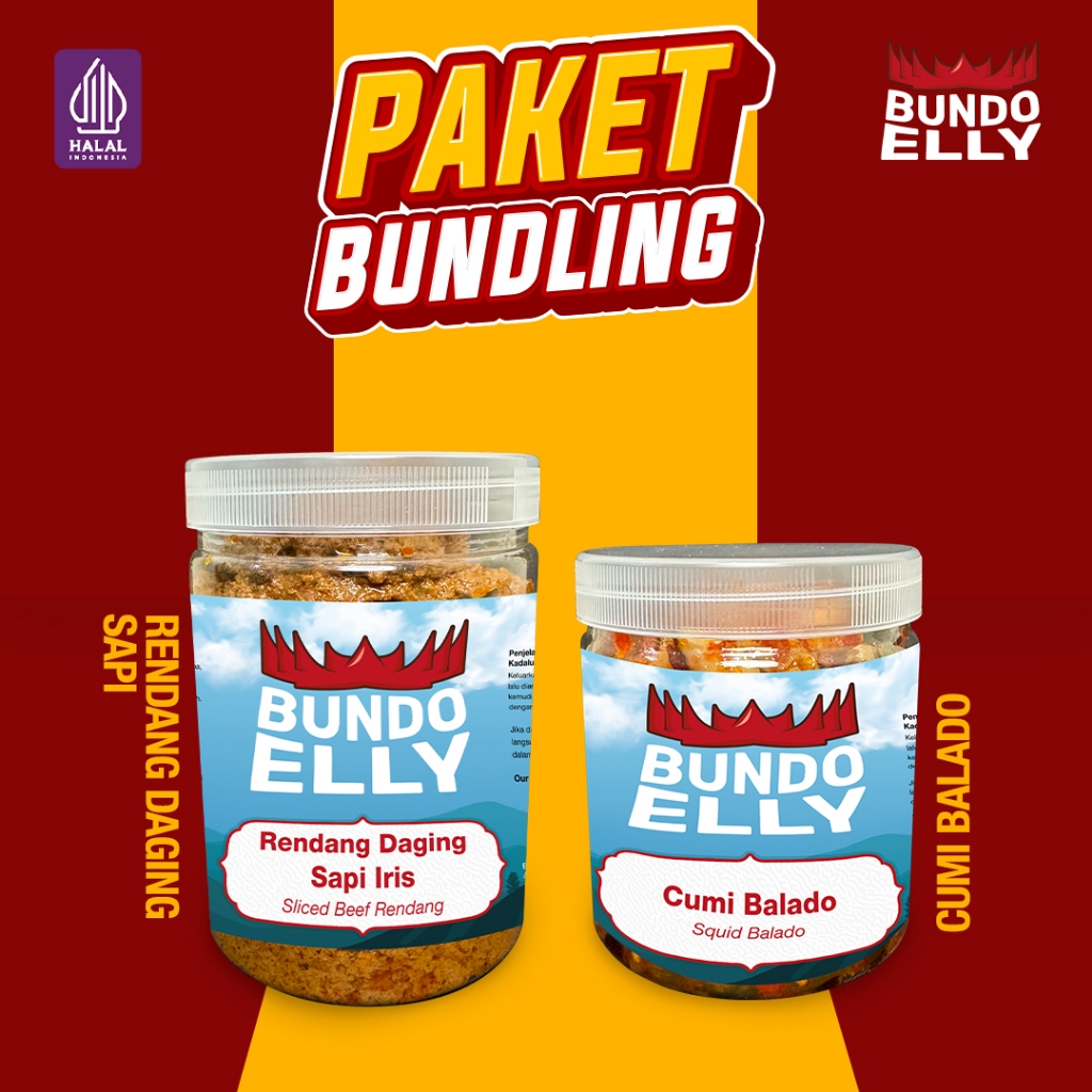 

BUNDLING RENDANG & CUMI BALADO