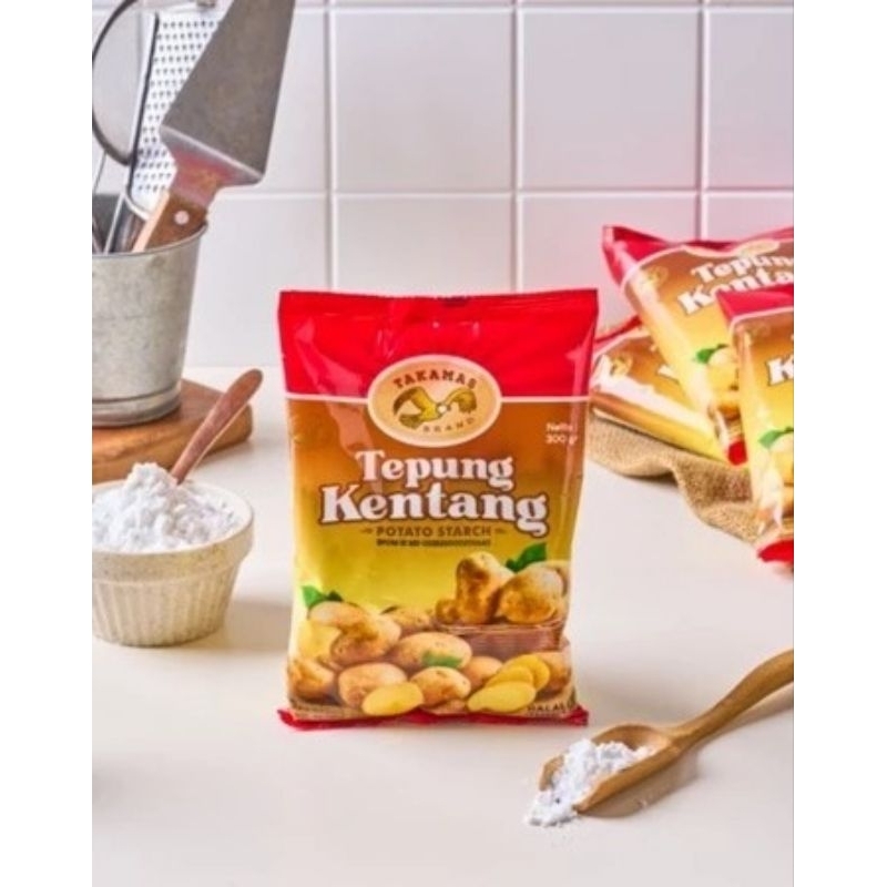 

TAKAMAS TEPUNG KENTANG POTATO STARCH 300GR