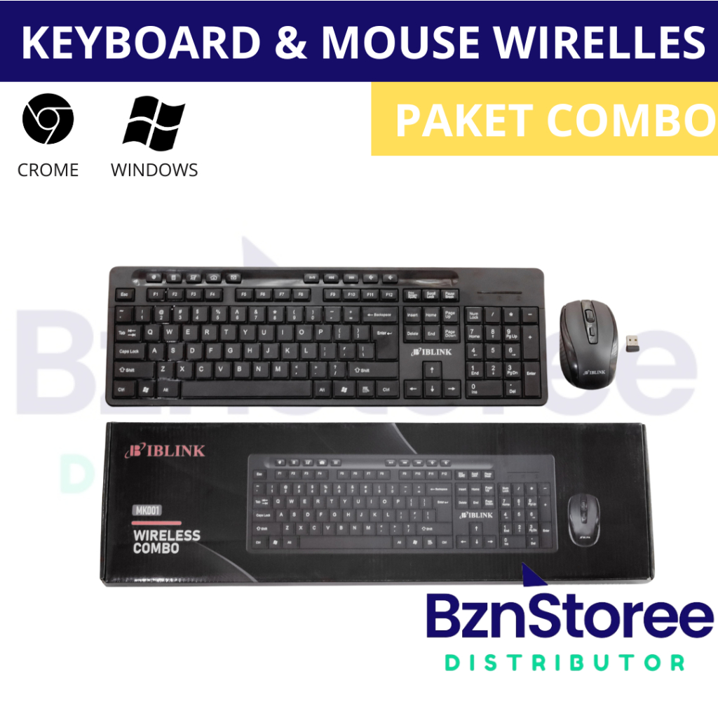 Combo Set Optical Mouse & Keyboard Wireless 2.4G / Wireless Keyboard Mouse Combo / Keyboard Plus Mou