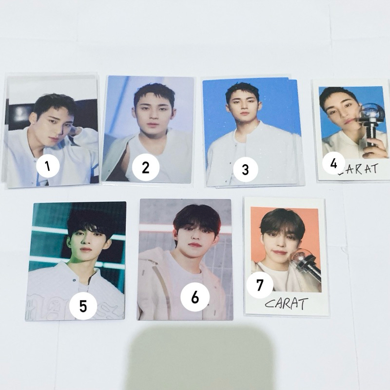 (READY STOCK) PHOTOCARD SEVENTEEN OFFICIAL FOLLOW AGAIN JEPANG JAPAN JP PC TRADING CARD TC MINGYU SC