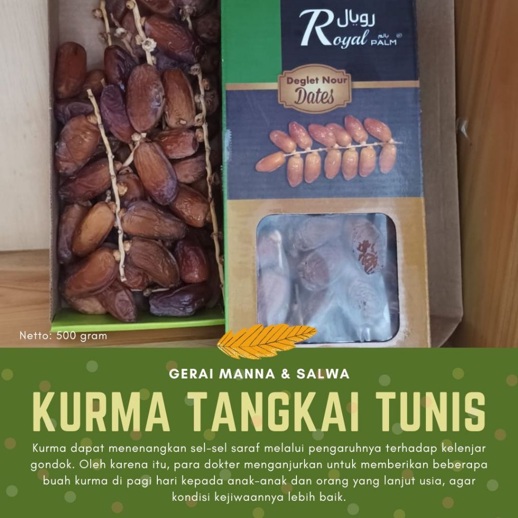 

Kurma Tunis Tangkai 500 gram