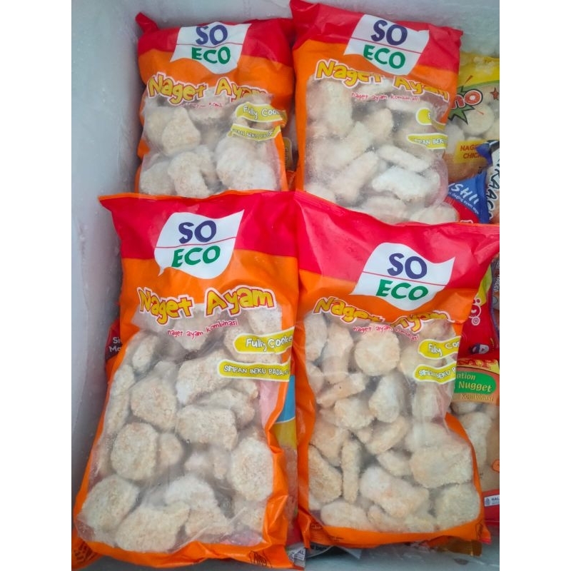 

Chicken Nugget So Eco 1Kg / Naget Ayam