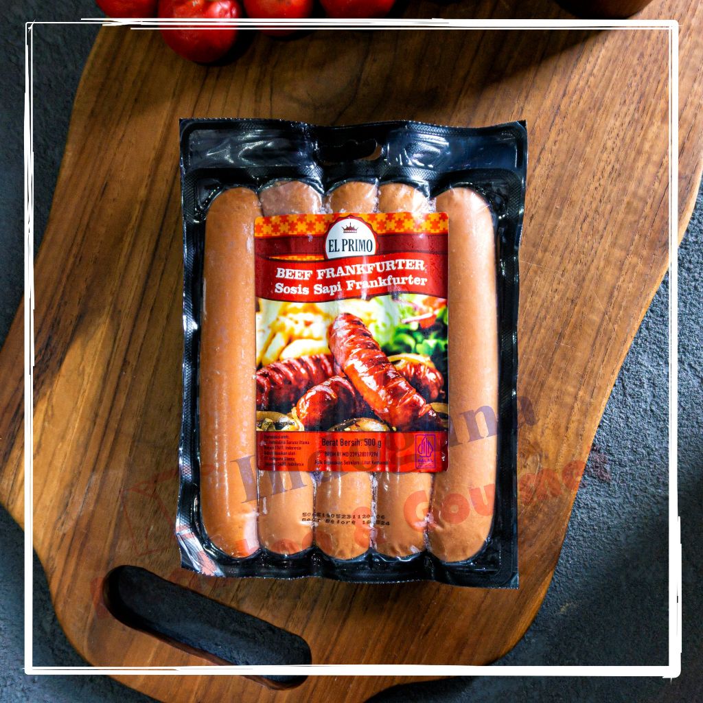 

El Primo Beef Frankfurter Sosis Sapi Frankfurter