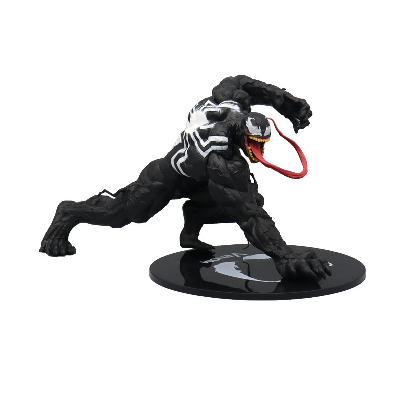 Hot Toys Venom Venom Mainan Anak Action Figure Venom Venom Carnage With Base Anak Pajangan Hiasan