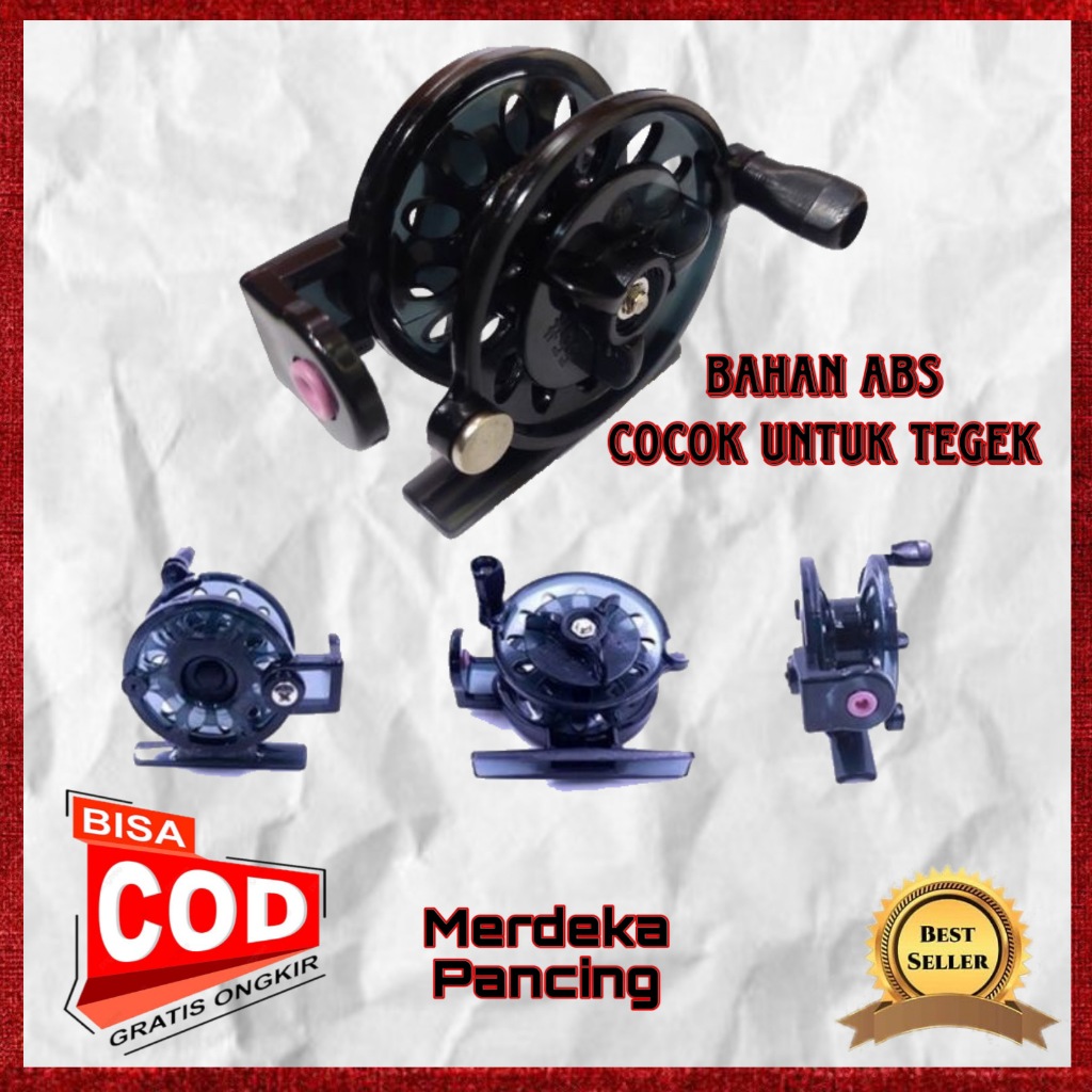 REEL TOKOS FX45 HANDLE KIRI BAHAN PLASTIK KUAT MURAH UNTUK RIIL REAL REL TEGEK