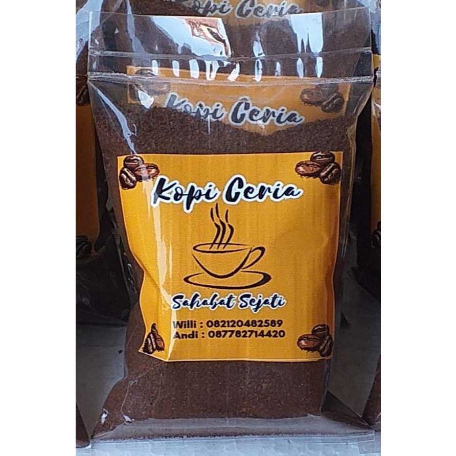 

KOPI ASLI /KOPI NUSANTARA/KOPI CERIA/KOPI SAHABAT SEJATI /KOPI HALUS DAN KASAR DARI BIJI PILIHAN