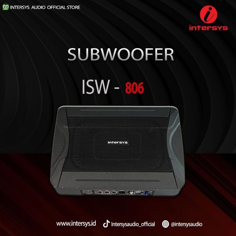Subwoofer Intersys ISW - 806