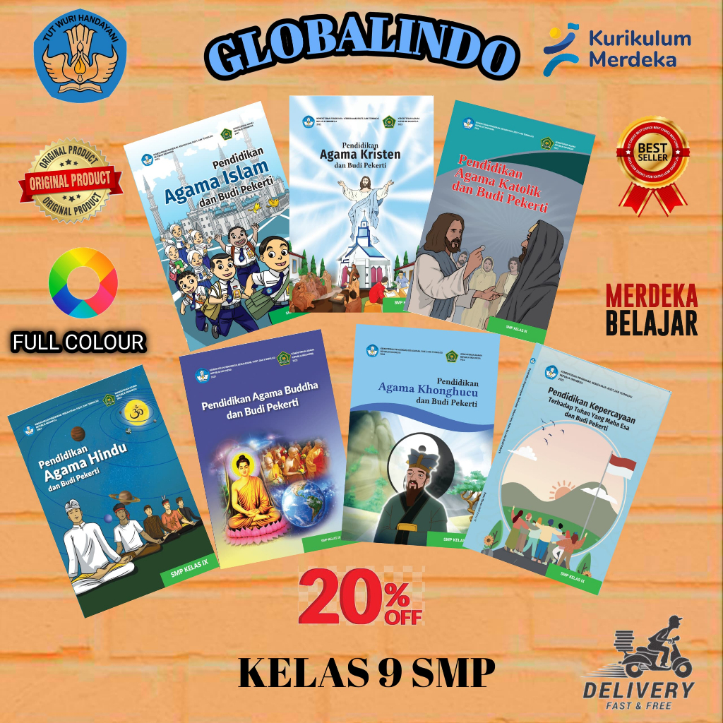 Buku Siswa PENDIDIKAN AGAMA kelas 9 SMP/MTS Kurikulum Merdeka Lengkap