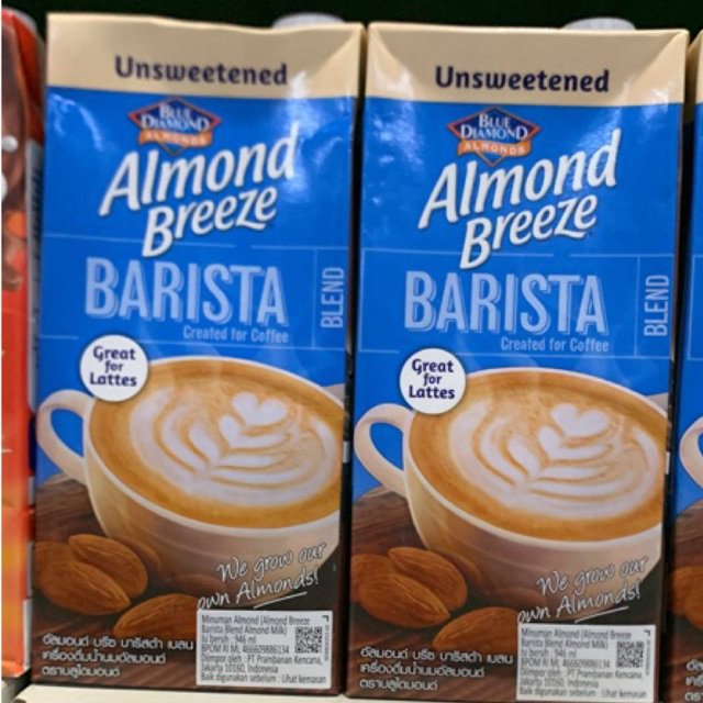 

(Unsweetened) Almond Breeze Barista