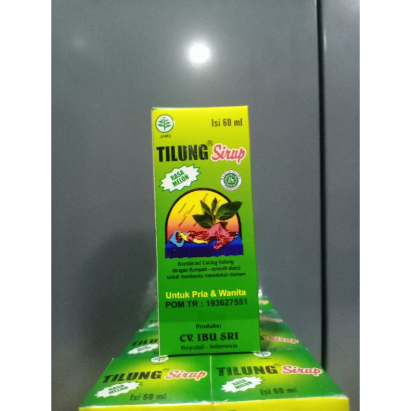 Tilung Sirup/Melon/Obat Tifus/demam/asam lambung