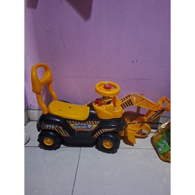 mainan excavator preloved