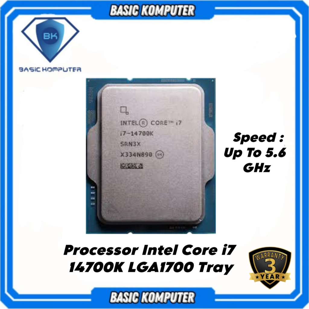 PROCESSOR INTEL CORE I7 14700K TRAY
