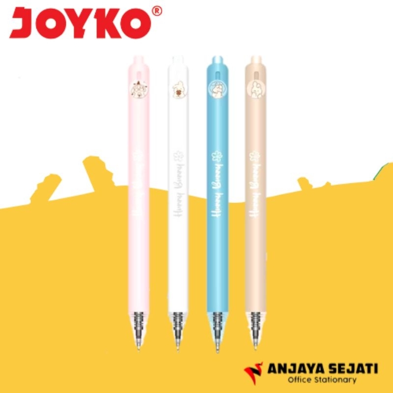 

Gelpen Joyko GP-396 Hunny Bunny | Per set (4pcs)