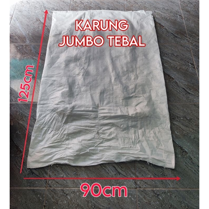 Karung Plastik ukuran 125x90 [BEKAS]