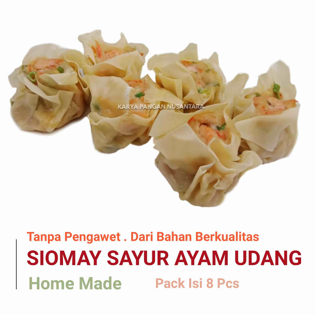 

SIOMAY SAYUR AYAM UDANG DIMSUM SIOMAY SAYUR FROZEN PACK PER PCS